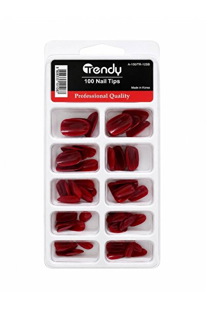 AWTSM Nails for Installation, Korean Red 12