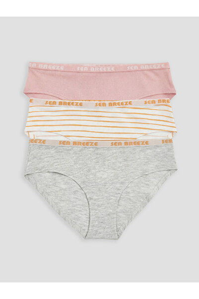 LC Waikiki Peak New Season Patterned Hipster Panties 3-Pack