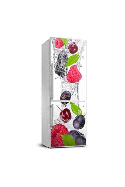 Decormat Autocolant pe frigider fructe de padure 60 x 180 cm