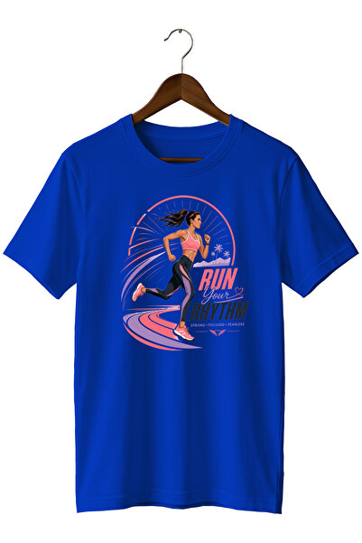 remonz Runner Printed Training T-Shirt Sports T-Shirt