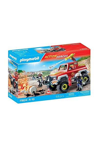 Playmobil Πυροσβεστικό όχημα 4x4 (71824)