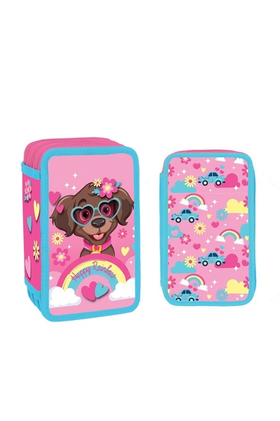 S COOL Penar echipat Happy Rainbow - S-Cool, 3 Fermoare, 39 Piese