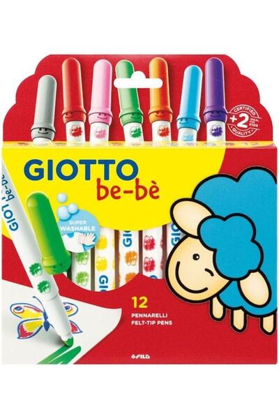 Giotto Μαρκαδόροι Bebe 12 τεμάχια (000478200)