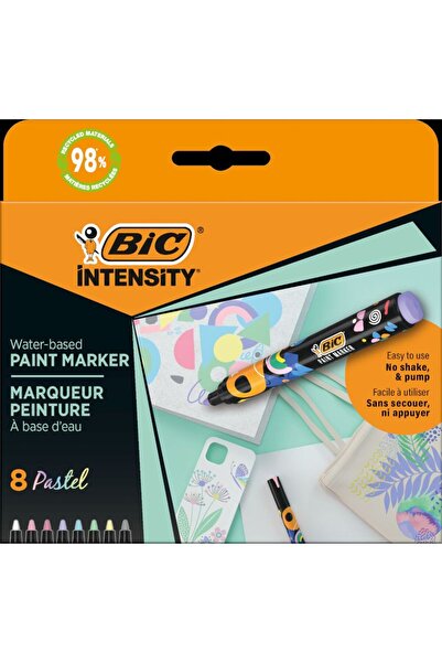 Bic Μαρκαδόρος Βαφής Έντονης Έντασης 8 Τεμάχια (527429)