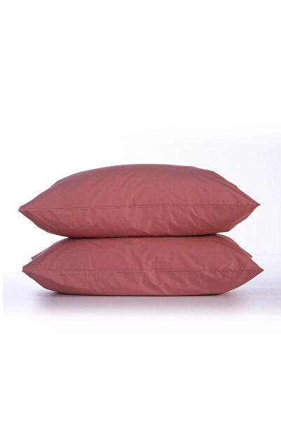 Nef Nef Homeware Ζεύγος Μαξιλαροθηκών Βασικό - 72 - Τερακότα