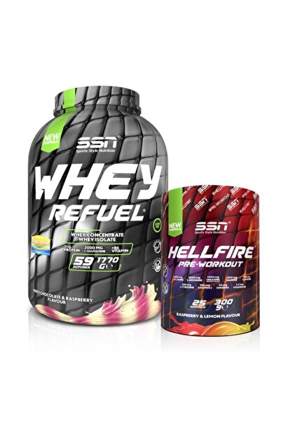 SSN Sports Style Nutrition Refuel Combination 6 (Ssn Whey Refuel White Chocol...