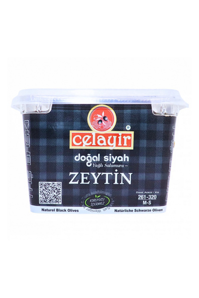 Celayir Zeytin Masline Negre in Ulei 261-320 Celayir 400 Gr