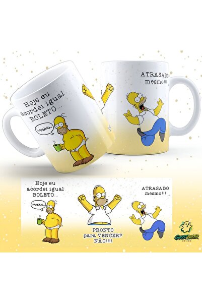 Ghostbastır Design Simpsons Mug |   Single Piece K0408