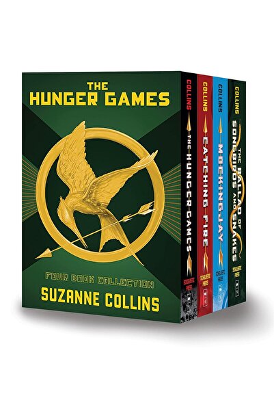Scholastic Press Hunger Games 4-Book Hardcover Box Set (The Hunger Games, Cat...