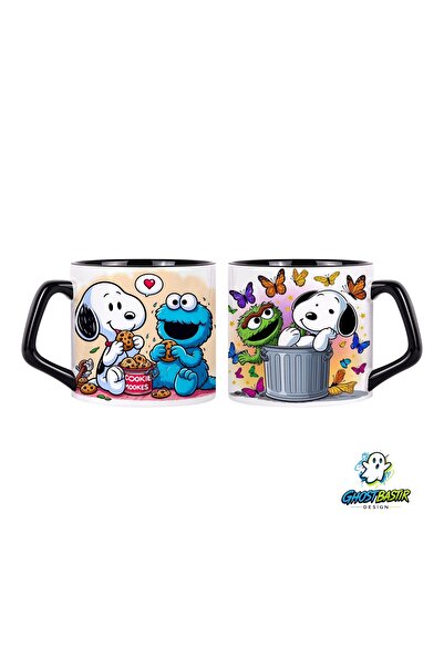 Ghostbastır Design Snoopy Mug |   Single Piece 0840