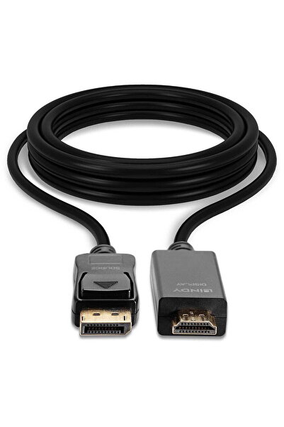 LİNDY Cablu 1mDisplayPort la HDMI 4K30Hz