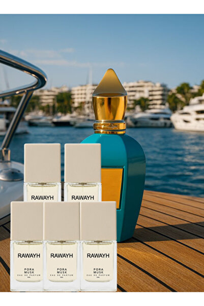 RAWAYH 5 قطع من عطر بورا مسك 50 مل