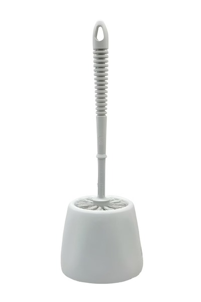 Generic Nabco Toilet Brush with Holder White