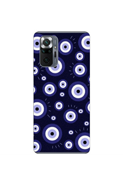 Other Xiaomi Redmi Note 10 Pro 4G Purple evil eye bead Transparent Silicone T...