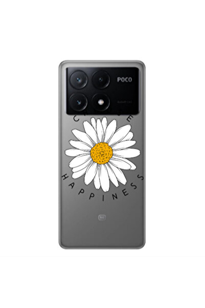 Other Xiaomi Poco X6Pro 5G Chose Happines Transparent Silicone TPU Θήκη