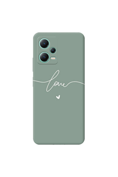 Other Xiaomi Redmi Note 12 Pro Plus 5G Love 5 Transparent Silicone TPU Θήκη