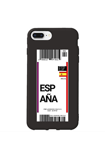 Other Apple iPhone 7 Plus Espana Arrival Black Colored Silicone TPU Θήκη