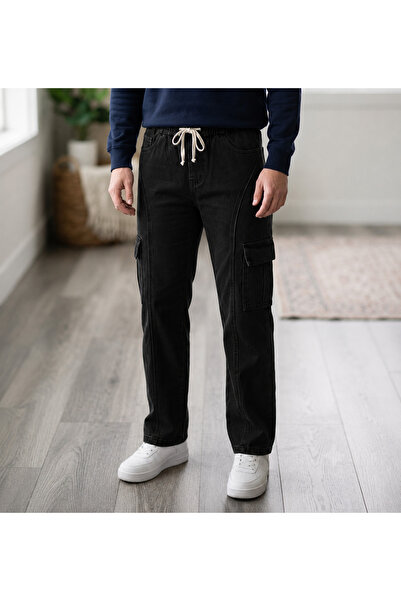 Jeans cargo Abu Pocket Oversize Loose Jeans