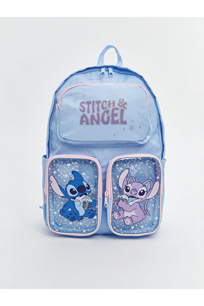 LC Waikiki Rucsac de fete imprimat Lilo și Stitch