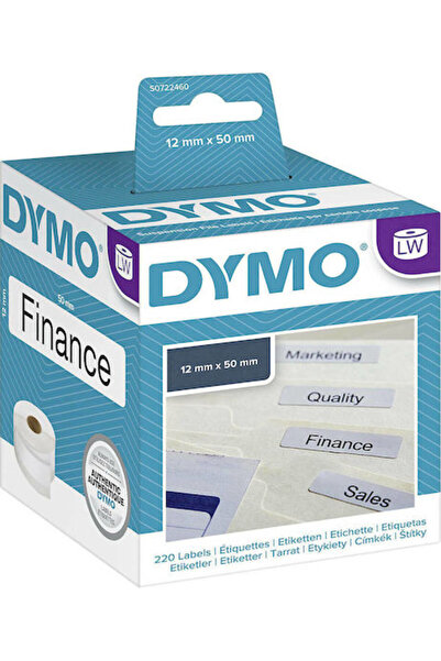 Dymo 99017 220 Αυτοκόλλητες Ρολές Ετικετών για Εκτυπωτή Ετικετών 50x12mm 1 τε...