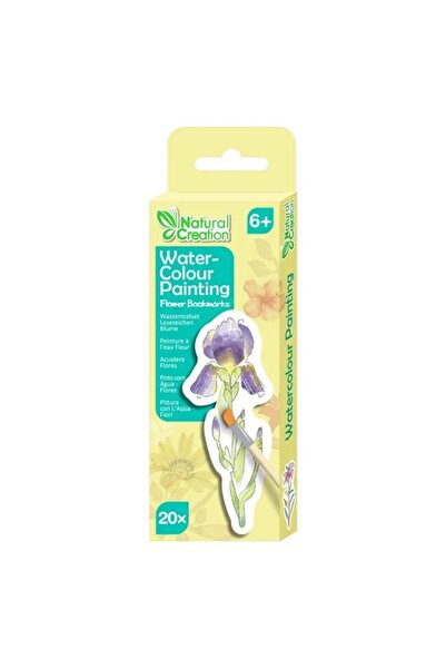 AVENİR Paint By Water Bookmarks Flower | Mess-Free, Ages 3+