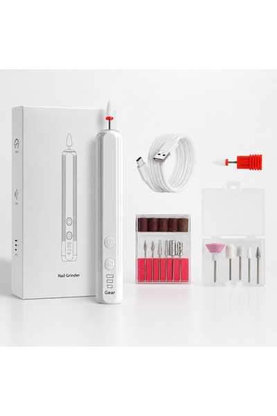 Marquise Pila Electrica Profesionala pentru Unghii 6 in 1 – Reincarcabila USB...