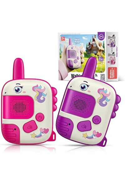 OEM Set 2 Stații Walkie-Talkie Pentru Copii Cu Design (3+ Ani)