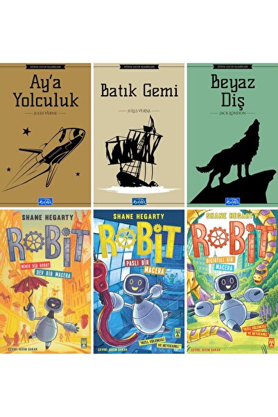 Timaş Genç ORTAOKUL 4.5.VE 6.SINIF,Robit - Minik Bir Robot Dev Bir Macera,Rob...