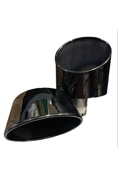 Ness AUDİ RS UYUMLU 17 CM GENİŞLİĞİNDE BLACK LINE EGZOZ UCU SETİ (SAĞ-SOL)