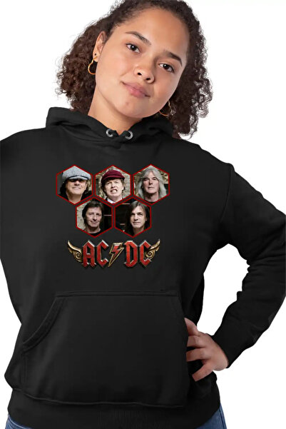 OEM Hanorac Femei ACDC Rock Vibe ACDC Merch