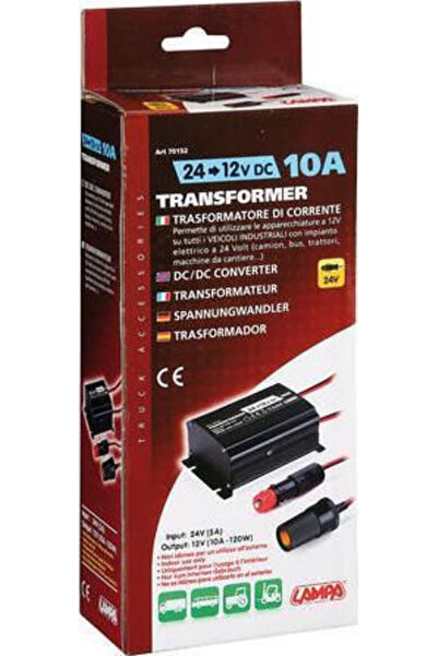 Lampa Μετατροπέας Αυτοκινήτου Από 24V σε 12V 10A Κωδικός: L7015.2