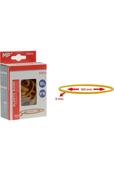 Other Μαντρίντα Πάπελ Φαρδύ Λάστιχο Νο16 Καφέ Ø160mm 60γρ Κωδικός: PG014