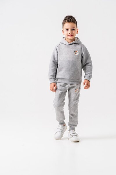 Mışıl Kids Σετ αθλητικής φόρμας για αγόρια με στάμπα 3 İp Urban Animals Sport...
