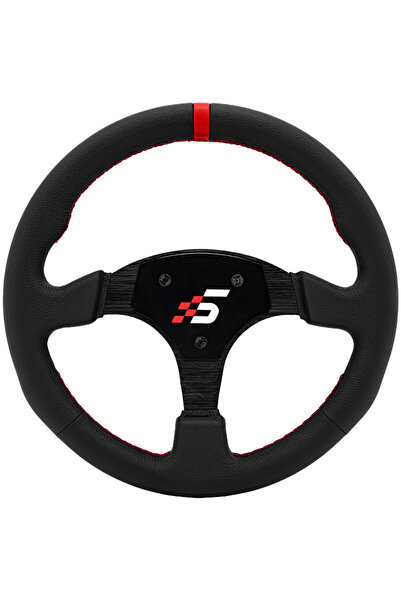 Other SIMAGIC Volan din piele în formă de C, 330 mm, Fără butuc