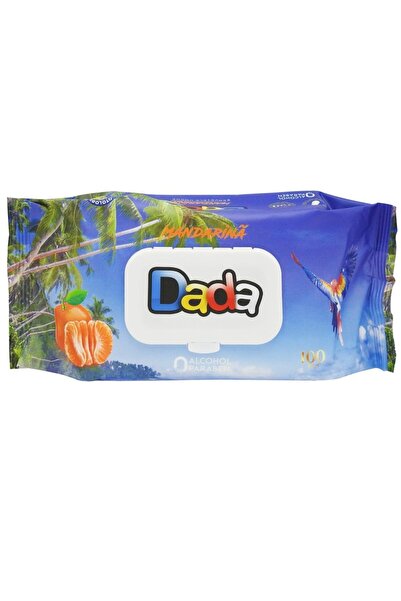 Dada Wet Wipes, Dada, 100 pcs Mandarin