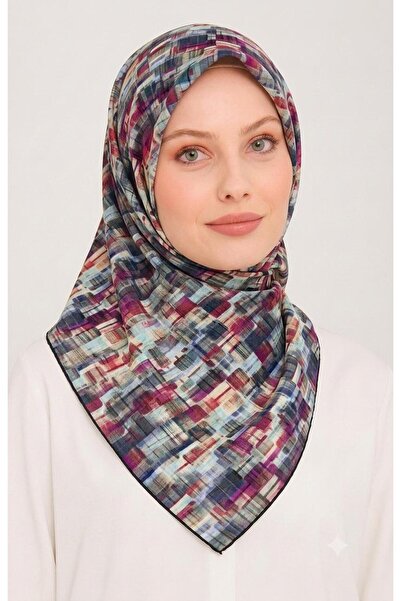 LA BOUTIQUE Summer Coolness Fall Scarf - 90 X 90 -2618Asm-03
