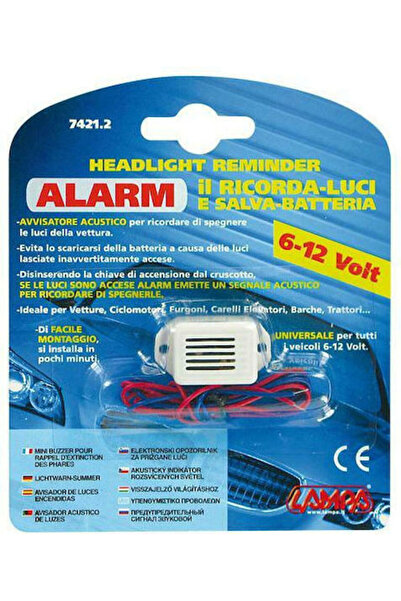 Lampa Βομβητής για Σύστημα Στάθμευσης Αυτοκινήτων σε Μαύρο Χρώμα. Κωδικός: L7...