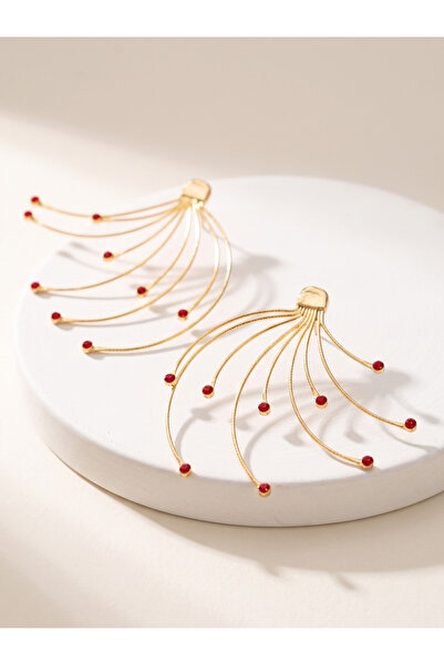GKCBijoux Handcrafted Zircon Stone Evening Dress Vintage Earrings