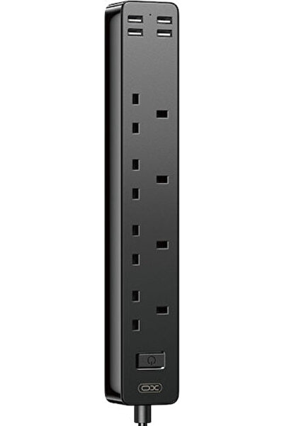 Xo Πολύπριζο με προστασία από υπερτάσεις, με USB-A και καλώδιο 1.8μ. Κωδικός:...