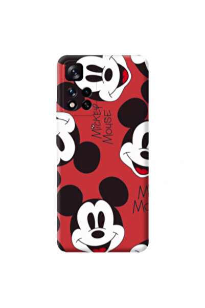 Other Xiaomi Redmi Note 11 Pro 5G Mickey Mouse Red Colored Silicone TPU Θήκη