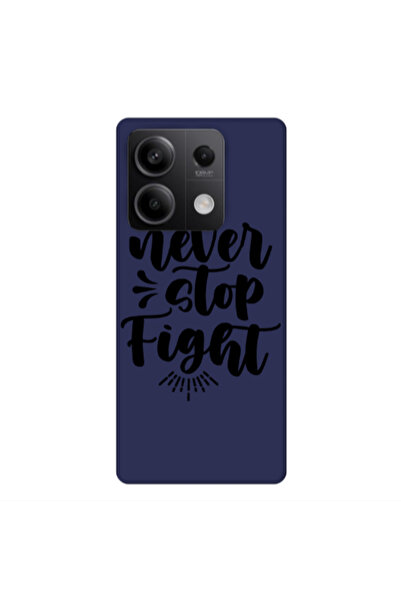 Other Xiaomi Redmi Note 13 5G Never stop fight Dark blue Colored Silicone TPU...