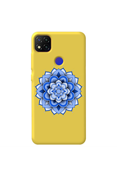Other Xiaomi Redmi 9c Manadala D9 Yellow Colored Silicone TPU Θήκη