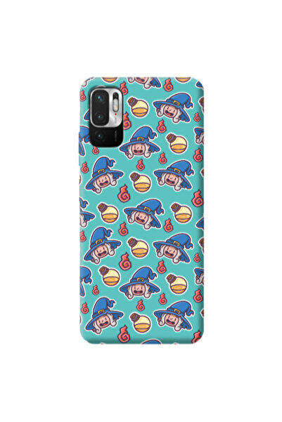 Other Xiaomi Redmi Note 10 Pro 5G Sweet Witch Turquoise Colored Silicone TPU ...