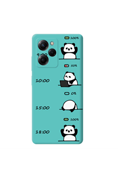 Other Xiaomi Poco X5 Pro My situation at work Turquoise Colored Silicone TPU ...
