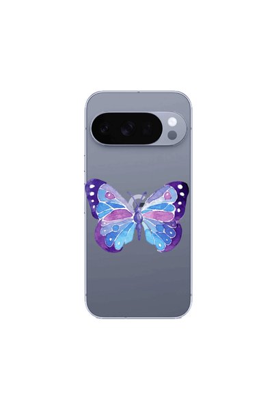 Other Google Pixel 10 Pro XL Big Butterfly Transparent Silicone TPU Θήκη