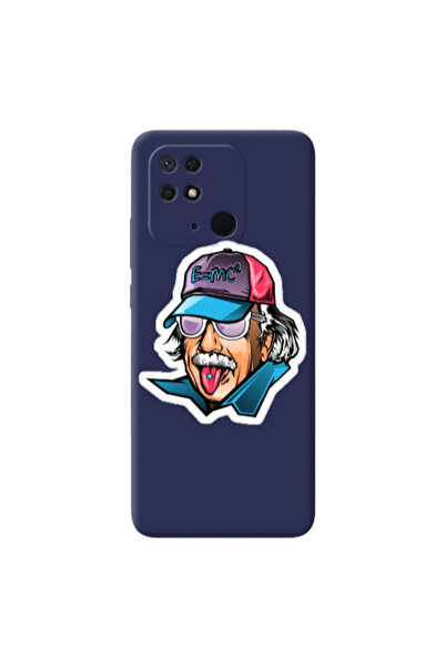 Other Xiaomi Redmi 10C Einstein Dark blue Colored Silicone TPU Θήκη