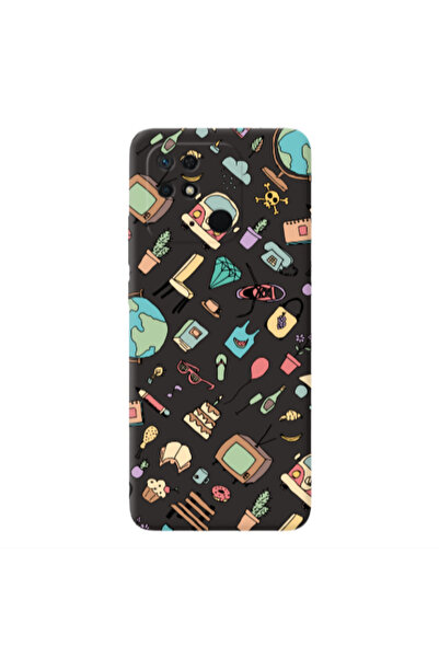 Other Xiaomi Redmi 10C Best buds Black Colored Silicone TPU Θήκη