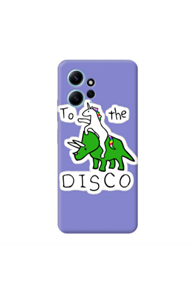 Other Xiaomi Redmi Note 12 4G To the disco Purple Colored Silicone TPU Θήκη
