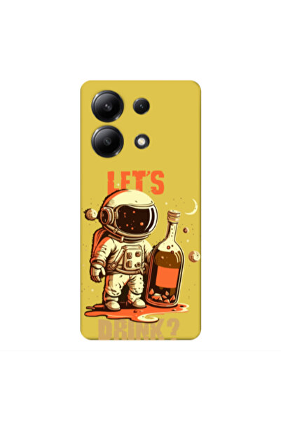 Other Xiaomi Redmi Note 13 4G Lets drink Yellow Colored Silicone TPU Θήκη