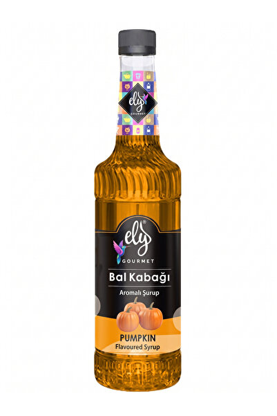 ElyGourmet Premium Pumpkin Spice Şurubu – Kahve, Kokteyl ve Tatlı Şurubu (750 ml)